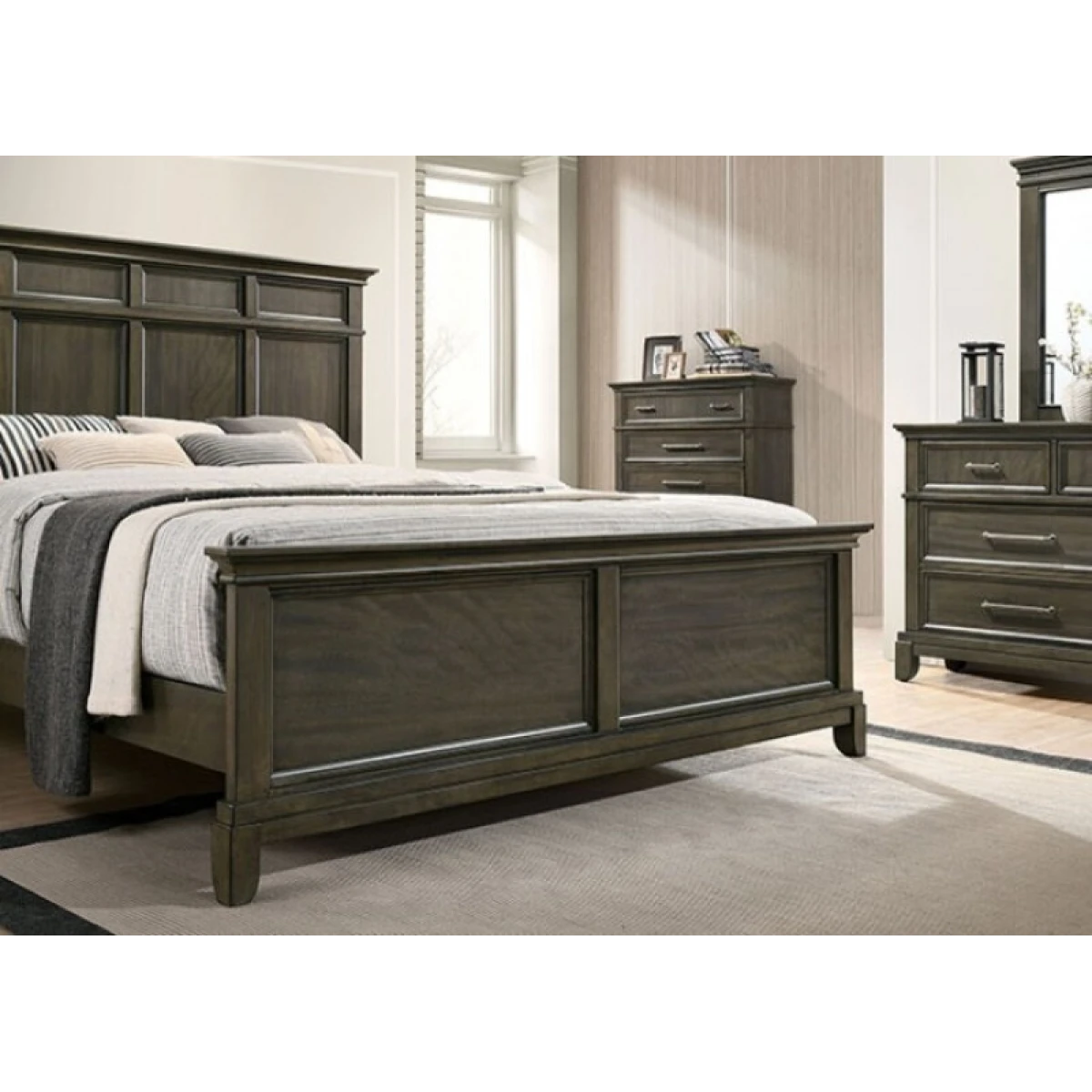 Houston 4 Pc Queen Bedroom Set Bedroom Sets Bedroom Sets 6