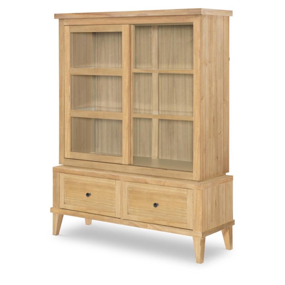 Display Cabinet Dining Storage Amber 5