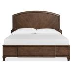 Sugar Mill Wood King Panel Bed Footboard SU