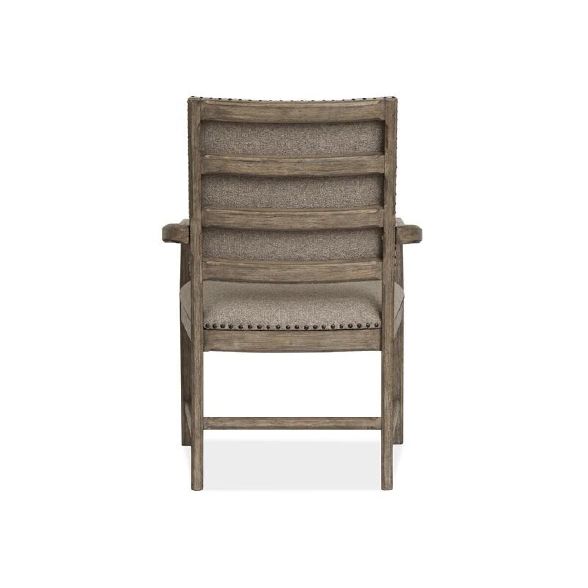 Claremont Dining Arm Chair w/Upholstered Seat & Back (2/ctn) Chairs & Benches Brown 7