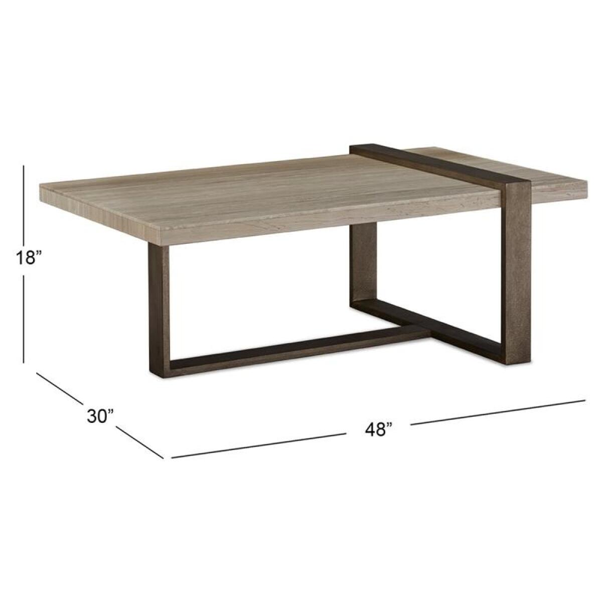 Wiltshire Rectangular Cocktail Table - Image 3