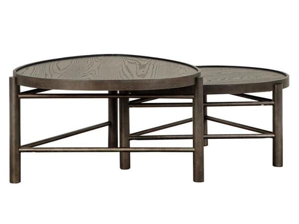 Hadleigh Black Shaped Nesting Cocktail Table - Image 9