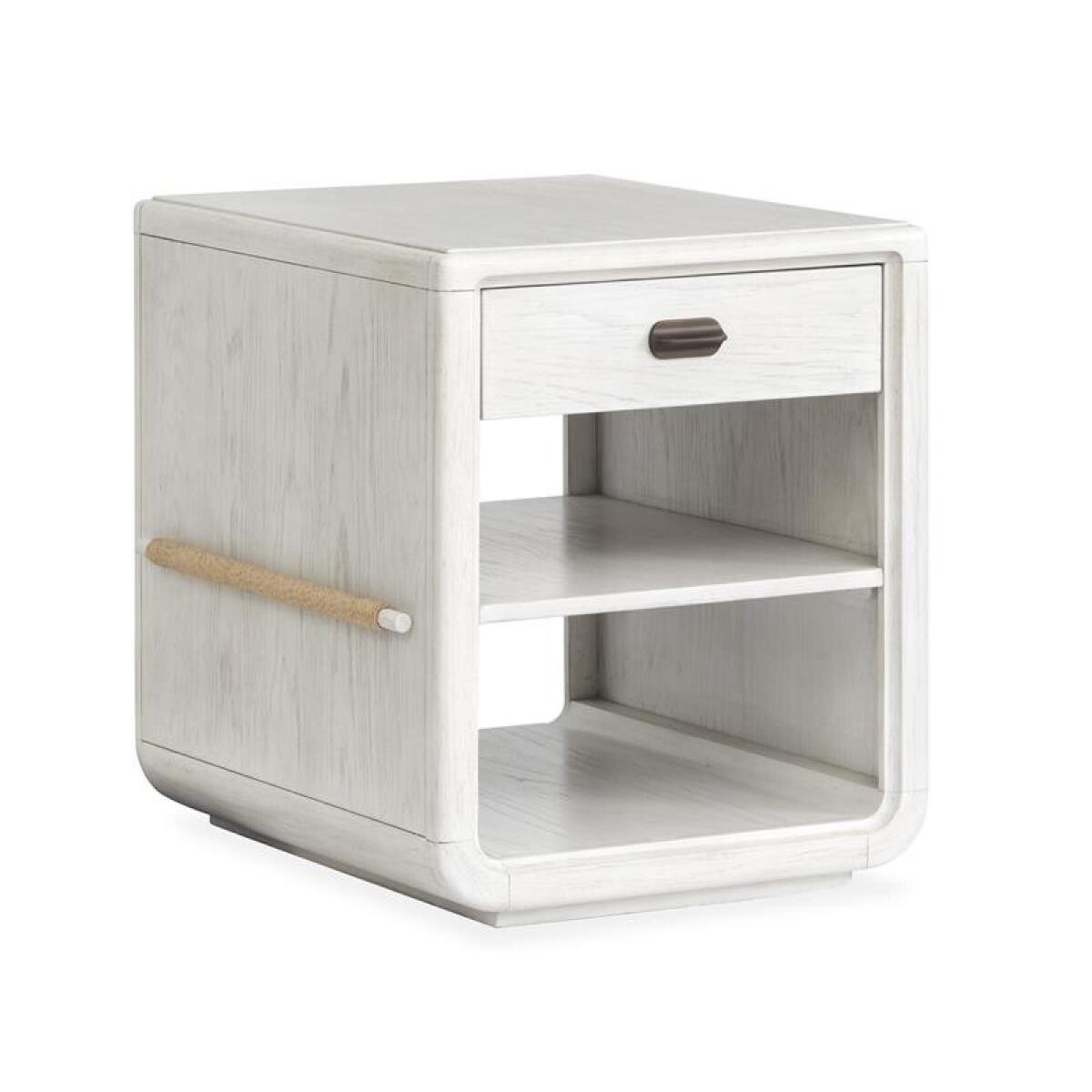 Sunset Cove - White Chairside End Table - Image 2