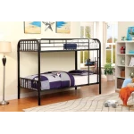 Rainbow Twin/Twin Bunk Bed Youth Beds Black 10