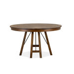 52″ Round Dining Table Dining Tables Brown 13