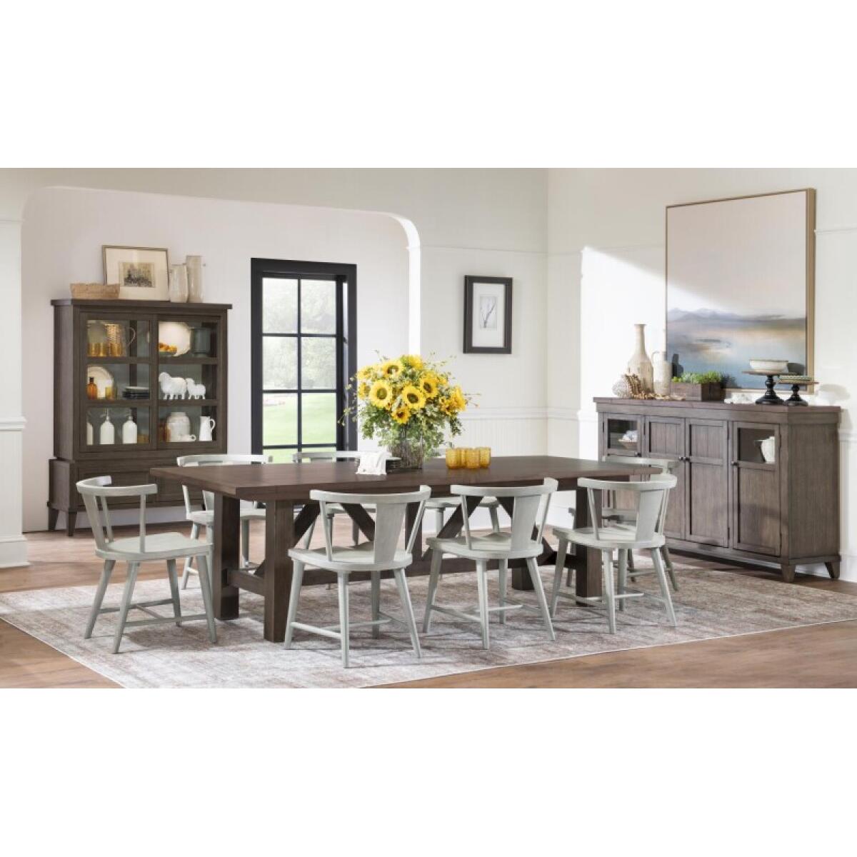Credenza Dining Storage Brown 6