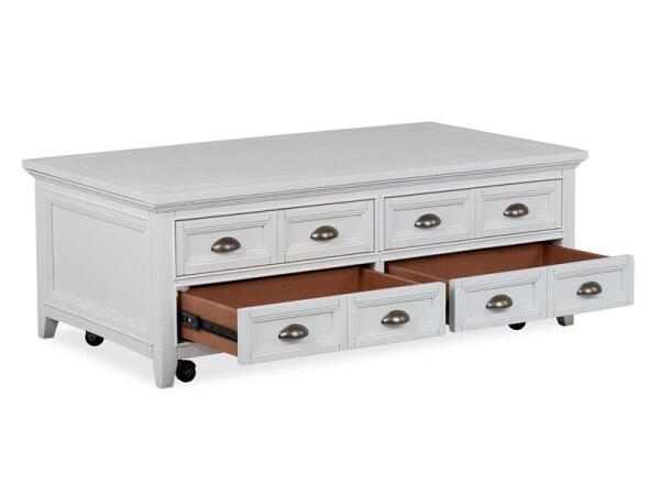 Heron T4400-50 Lift Top Storage Cocktail Table w/Casters - Image 4