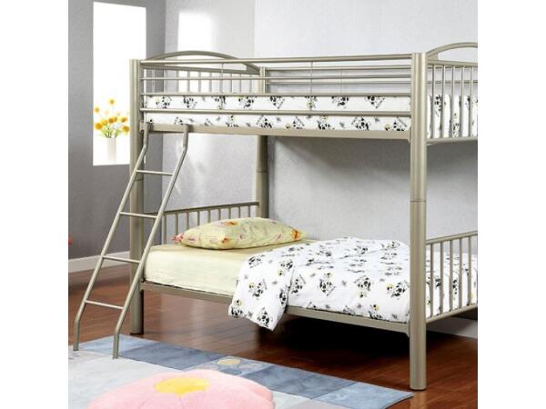 Lovia Twin/Twin Bunk Bed Youth Beds Furniture of America