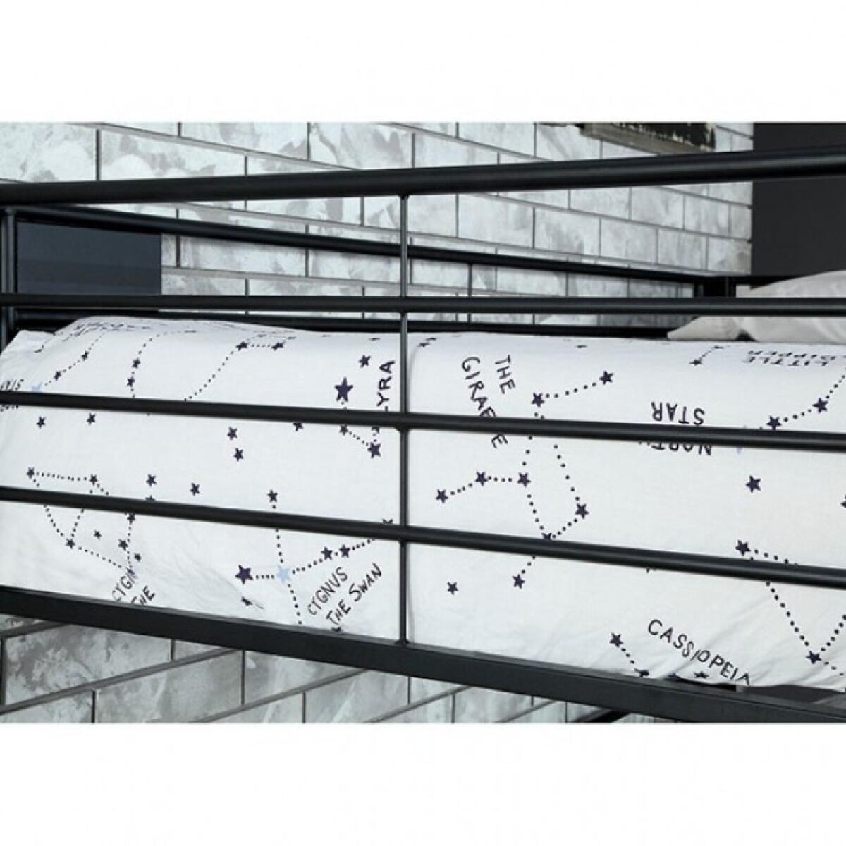 Olga Full Triple Decker Bed Youth Beds Black 7