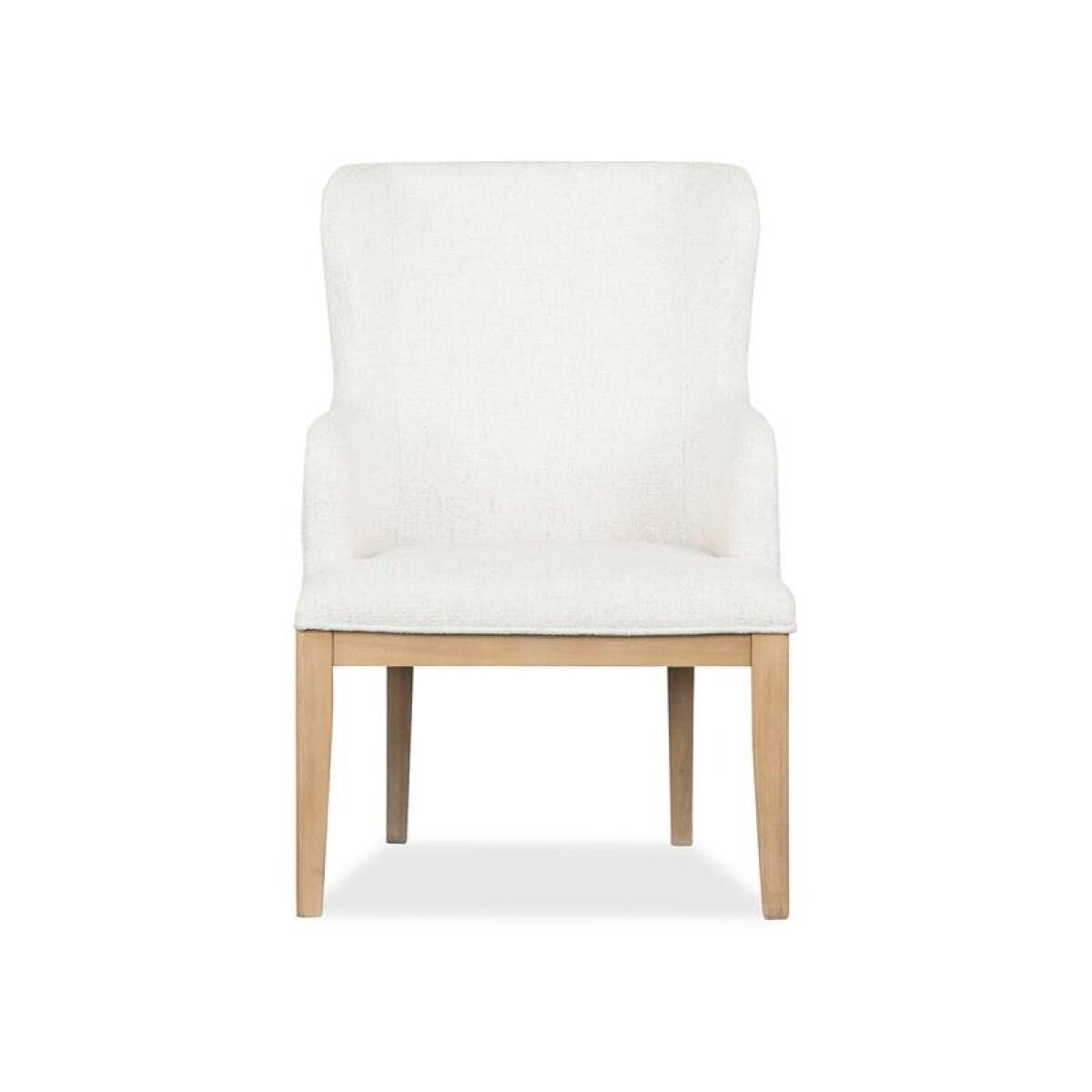 Somerset Dining Arm Chair w/Upholstered Seat & Back(2/ctn) Chairs & Benches Brown 7