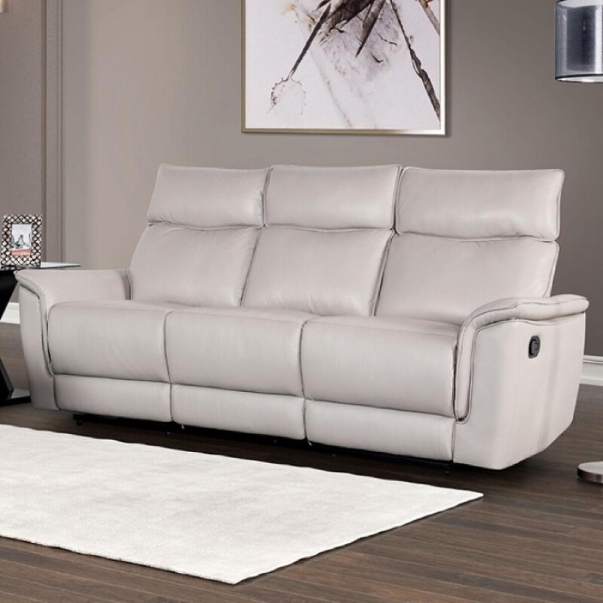 ce67a501a5b9717e62f93e0e3e73252c Bienne Sofa Manual Recliner - Image 1