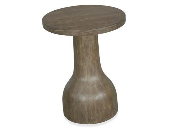 Bosley Lt. Brown Round Accent Table - Image 5