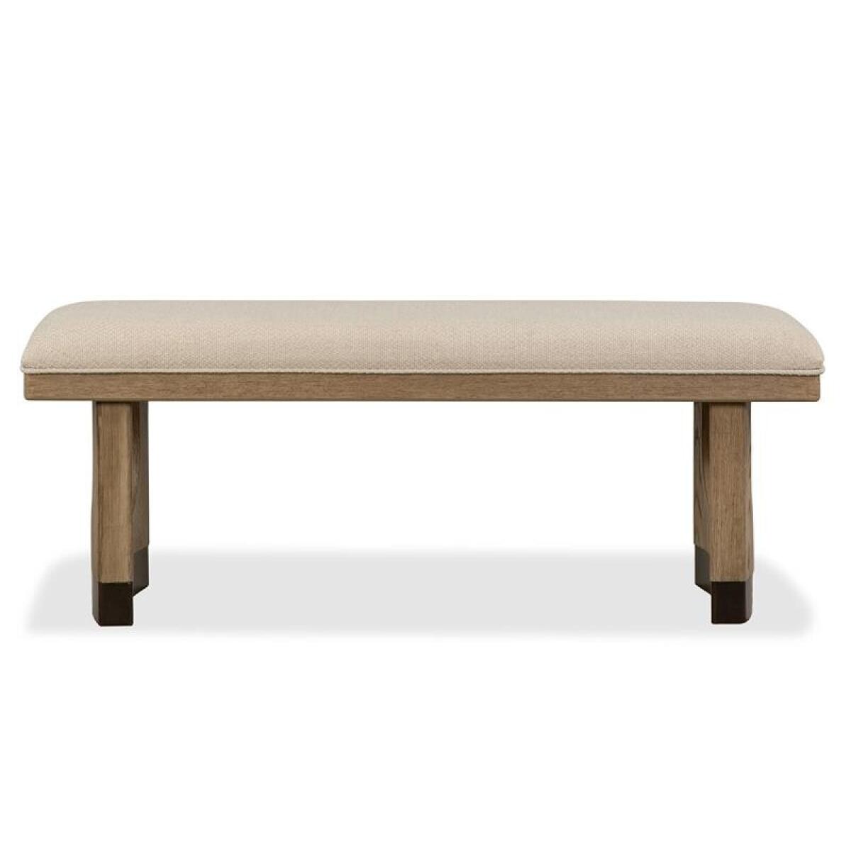 Tristan D5878-68A Backless Bench w/Upholstered Seat & U-Shaped Legs - Image 5