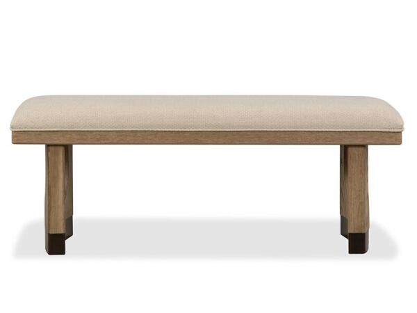 Tristan D5878-68A Backless Bench w/Upholstered Seat & U-Shaped Legs - Image 5