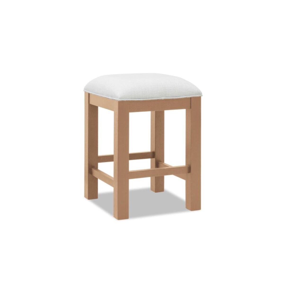 Upholstred Backless Counter Stool - Image 2