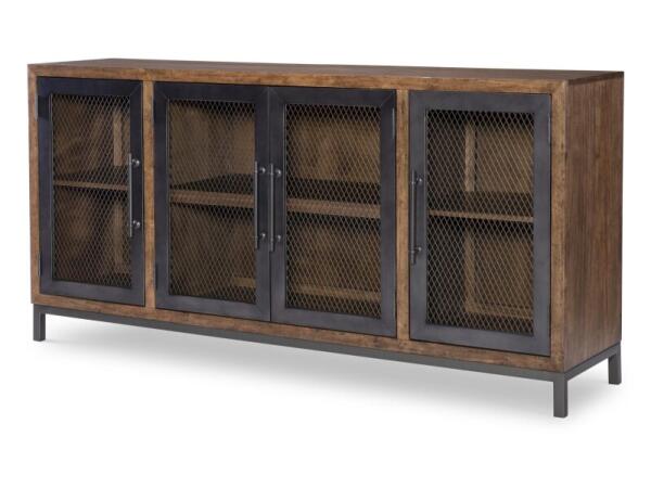 Credenza Dining Storage Brown