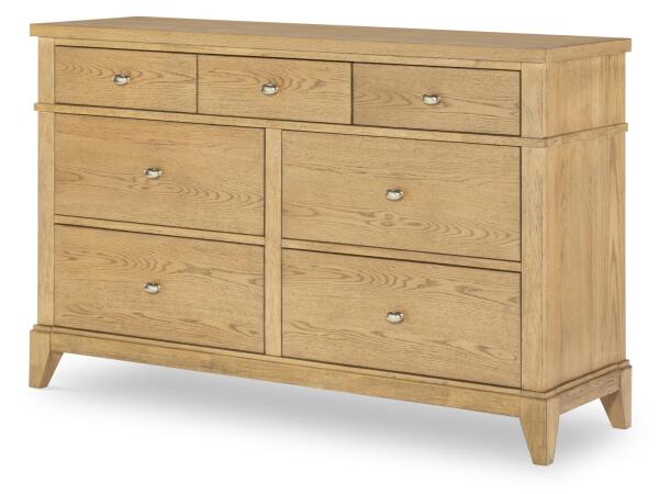 Dresser Natural Hickory Youth Dressers Brown