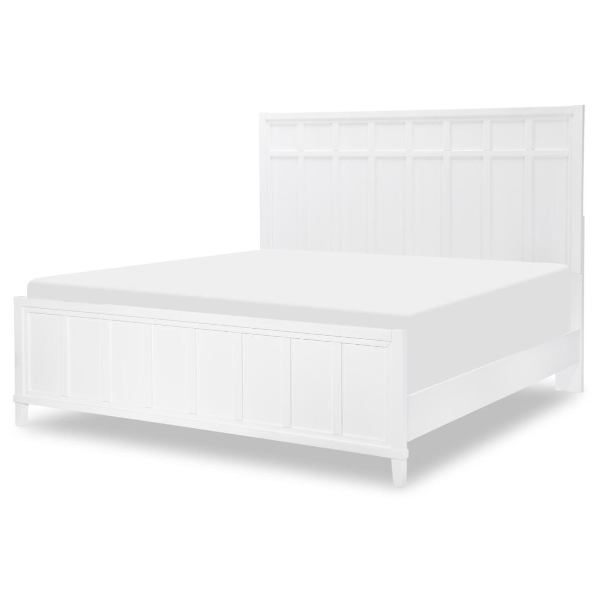 Complete Panel Bed, Queen 5/0 Beds Alabaster 4