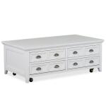 Heron Cove Lift Top Storage Cocktail Table w/Casters