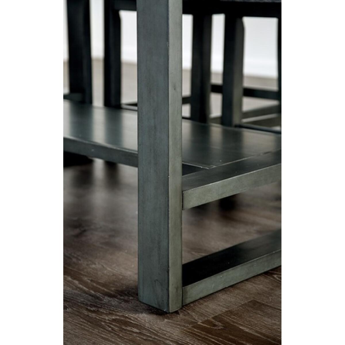 Potton 7 Pc Counter Ht Table Set - Image 6