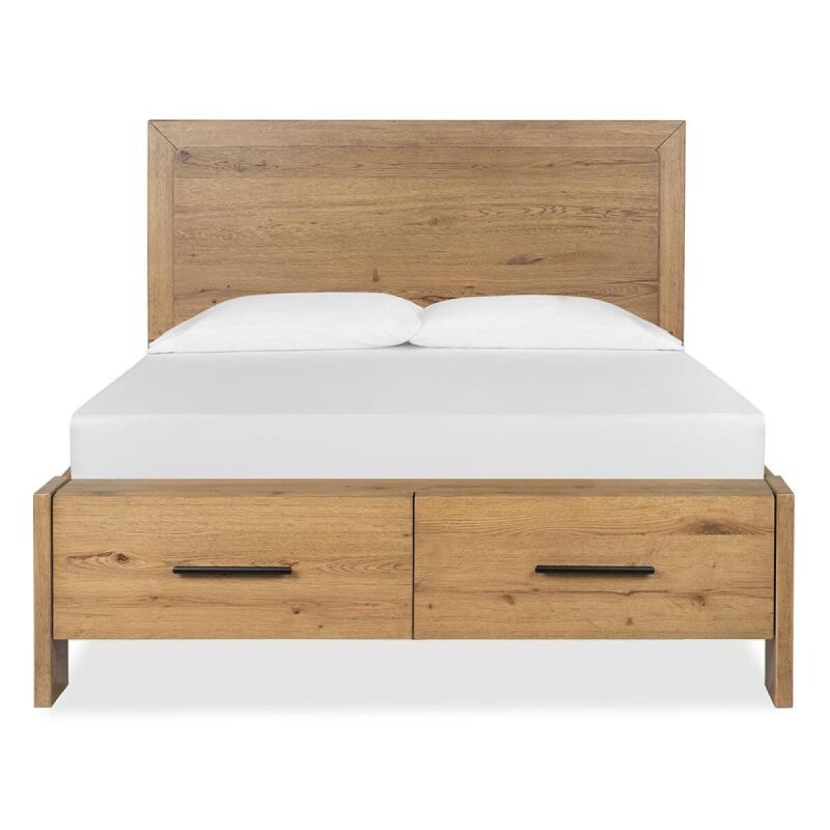 Davenport B6309-54H Wood Queen Panel Bed Headboard KD - Image 2