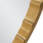 Dandridge Round Mirror, Gold - Image 6