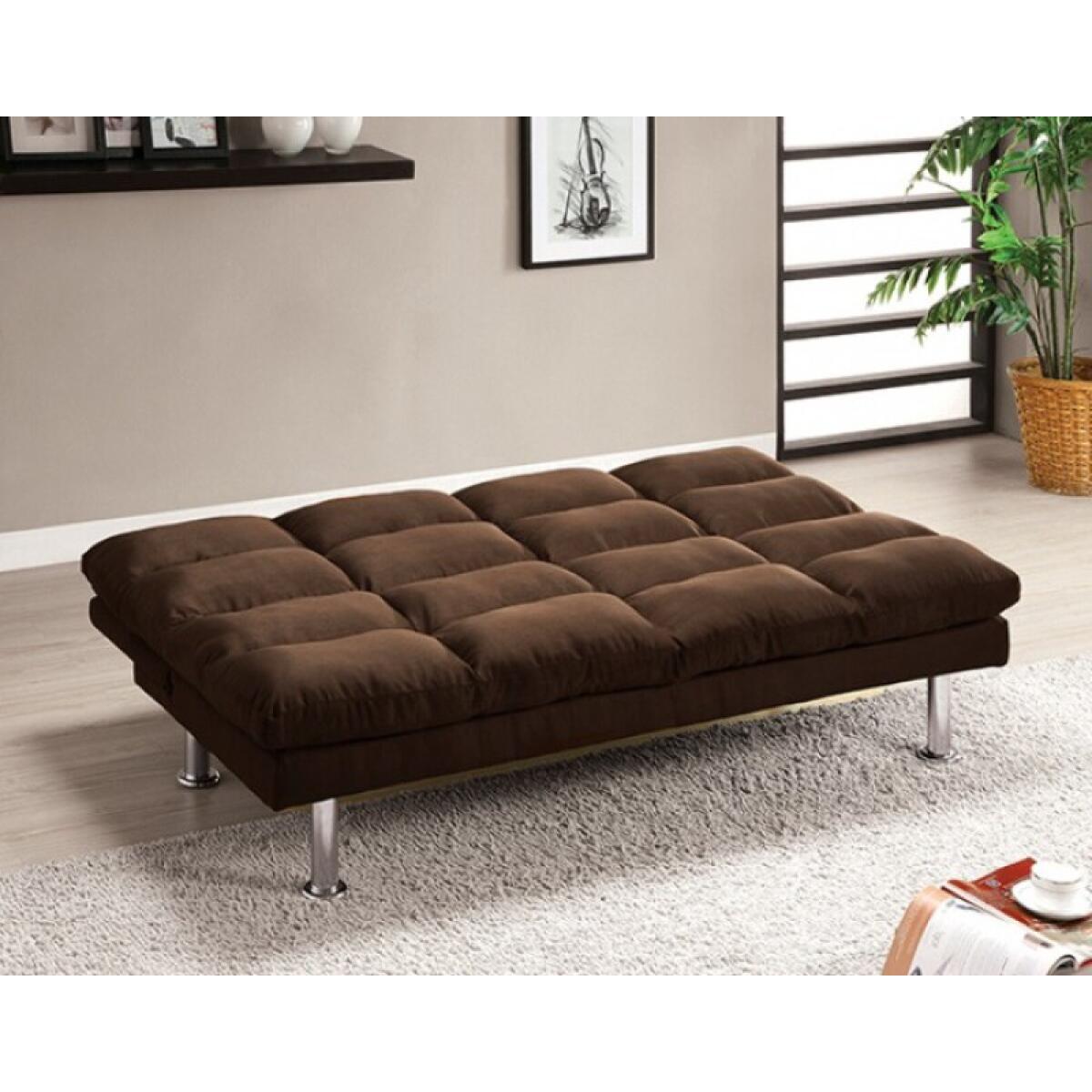 Saratoga Futon Sofa Bed Sleeper Sofas Brown 5