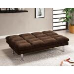 Saratoga Futon Sofa Bed Sleeper Sofas Brown 8