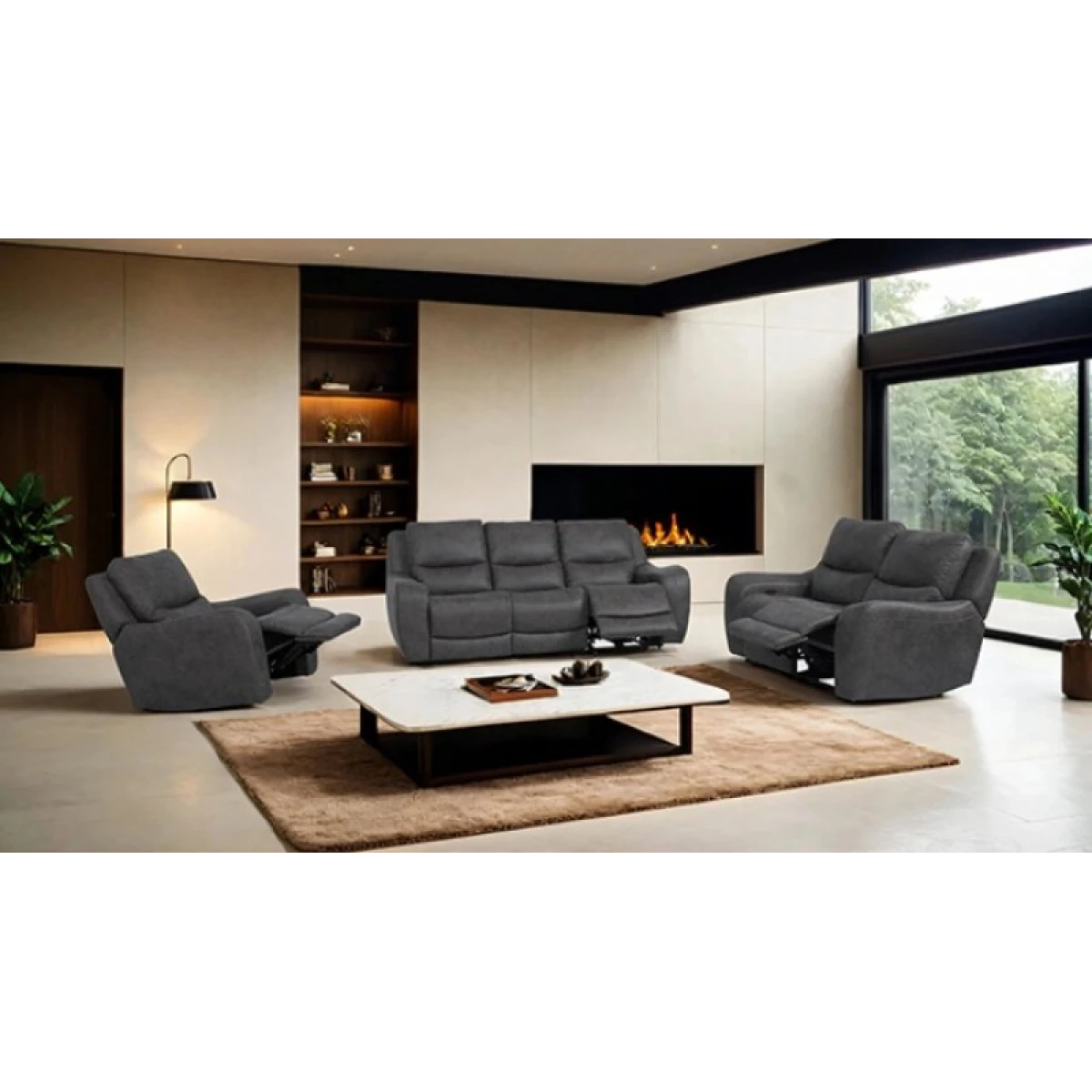 Demetrius Power Loveseat - Image 3