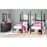 Complete Poster Bed Twin 3/3 Blacksmith Youth Beds Black 13