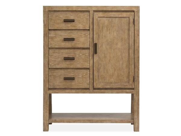 Plum Creek – LT. Brown Door Chest Chests Brown