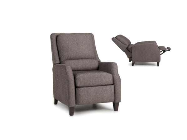 Pressback Reclining Chair 722-33 Recliners Gray