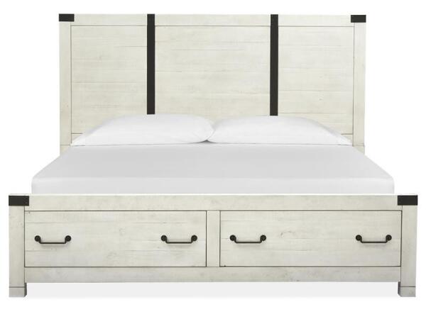 Chesters Mill Complete Cal.King Panel Storage Bed