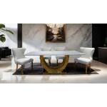 Portanova Gold Chair (2/CTN) - Image 3