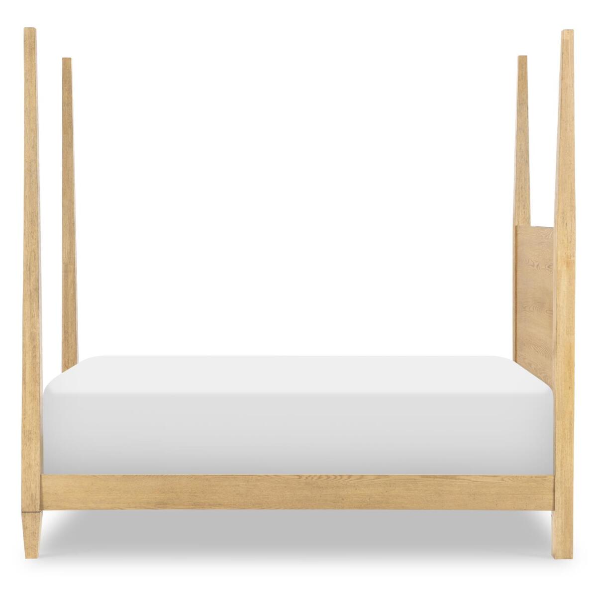 Complete Poster Bed Twin 3/3 Natural Hickory Youth Beds Brown 6