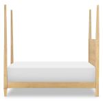 Complete Poster Bed Twin 3/3 Natural Hickory Youth Beds Brown 12