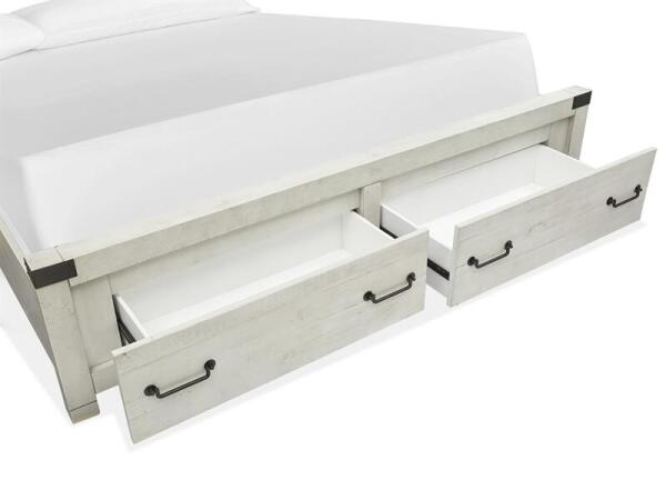 Chesters Mill Complete Cal.King Panel Storage Bed - Image 4