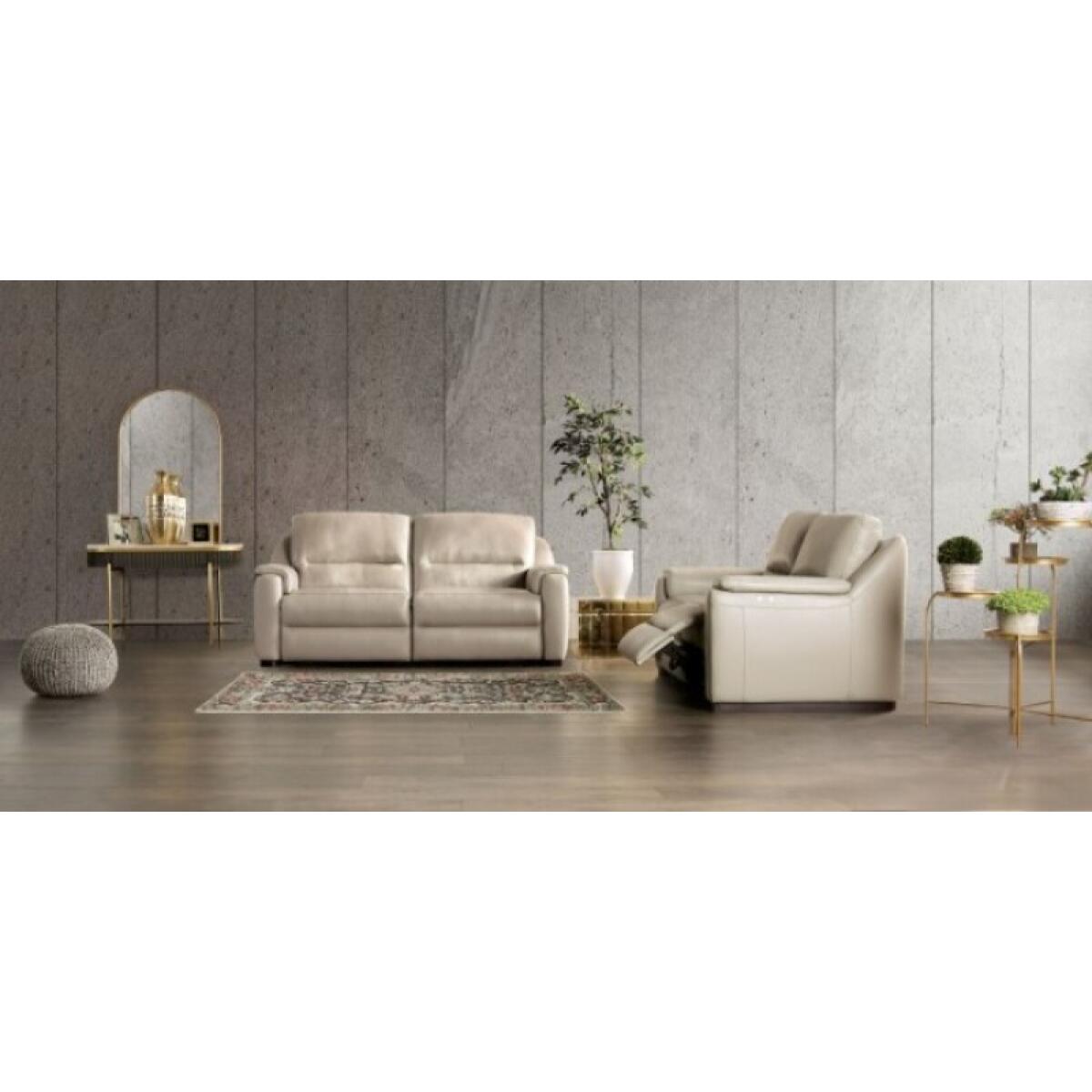 Altamura Power Loveseat Loveseats Cream 5