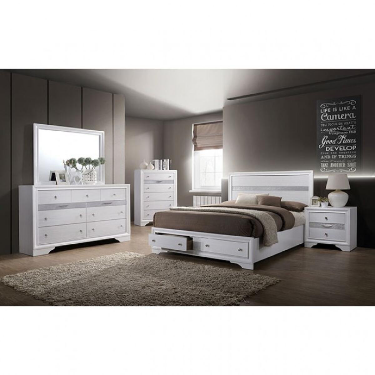 Chrissy 4 Pc Queen Bedroom Set - Image 3