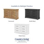 Dresser 6 Drawers Dressers Black 22