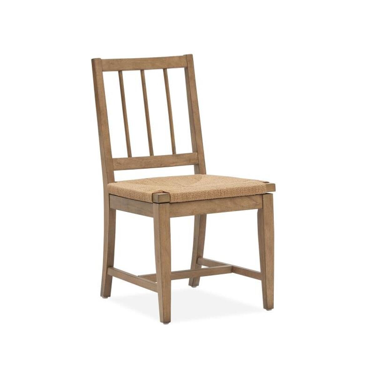 d203cbee6bf6b07e9352249b3d7a9f80 Lindon Dining Side Chair w/Paper Cord Seat (2/ctn) - Image 1