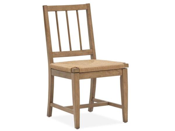 Lindon Dining Side Chair w/Paper Cord Seat (2/ctn)