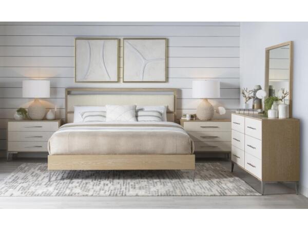 Complete Upholstered Bed King 6/6 Beds Beds