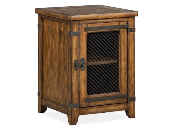 Chesterfield Chairside End Table End tables Brown