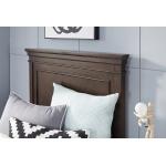 Complete Panel Twin Bed Cherry Finish Youth Beds Brown 13