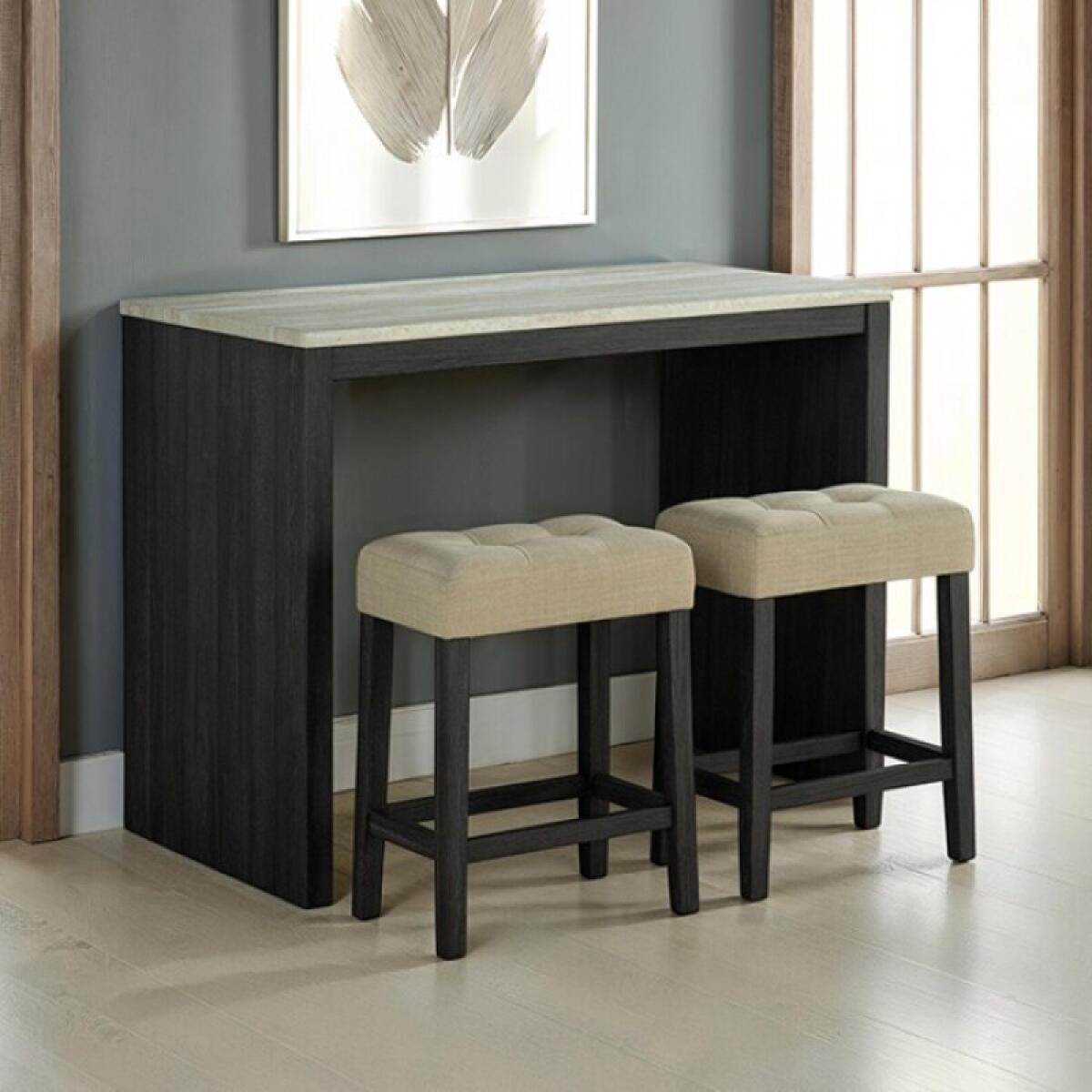 Zanaide 3 Pc. Dining Table Set - Image 2