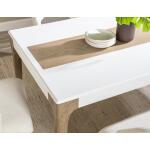 Rectangular Dining Table Dining Tables Cloud White And Desert Oak 19