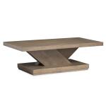 Lansbury Rectangular Cocktail Table w/Casters