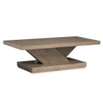 Lansbury T5940-43 Rectangular Cocktail Table w/Casters