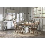 Round Dining Table Dining Tables Barnwood Oak And Picket Fence 18